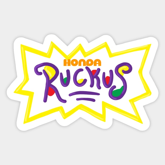 Ruckus Kids Sticker by Sewer Vault Toys